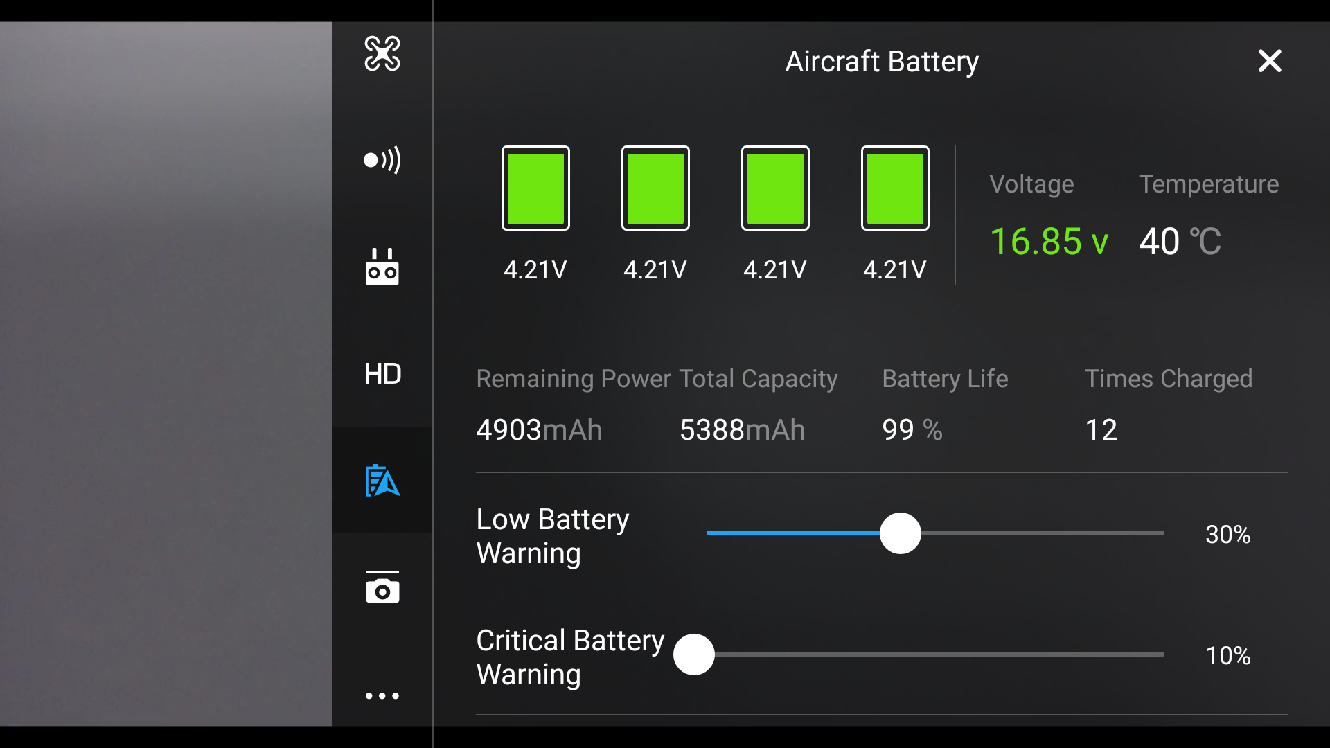 Dji Go 4 Battery Discharge - HD Wallpaper 