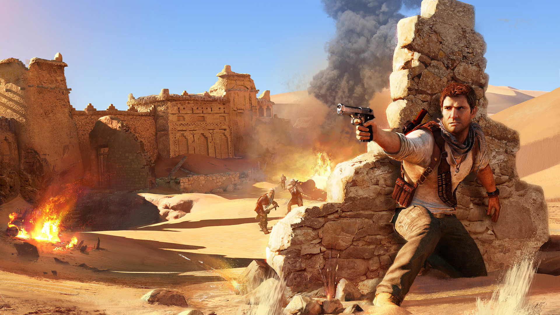 Uncharted 3 Wallpaper Hd - HD Wallpaper 