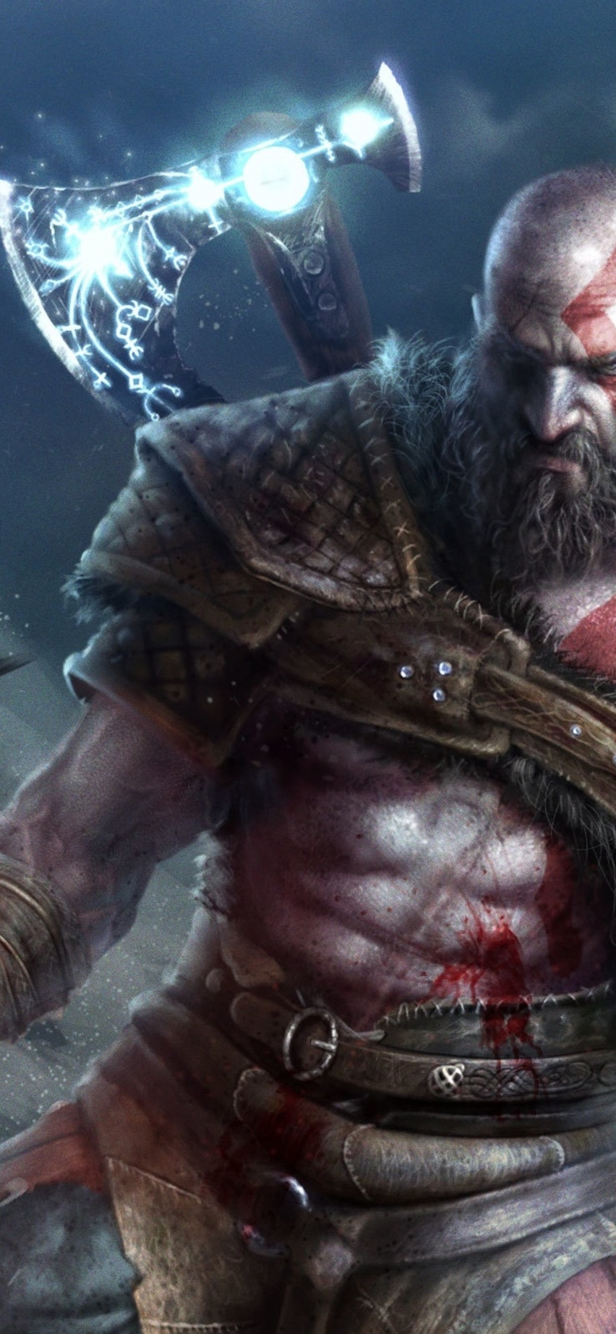 God Of War, Kratos, Axe, Knife - God Of War Cool - HD Wallpaper 