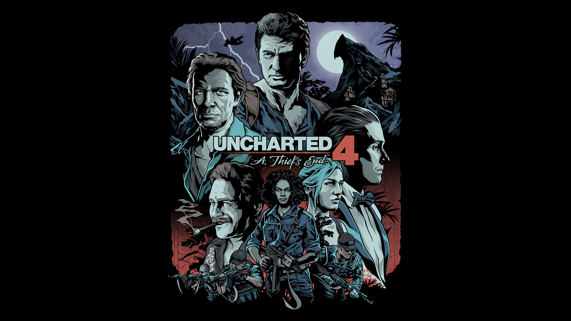 Free Uncharted - Uncharted 4 A Thief's End Art - HD Wallpaper 