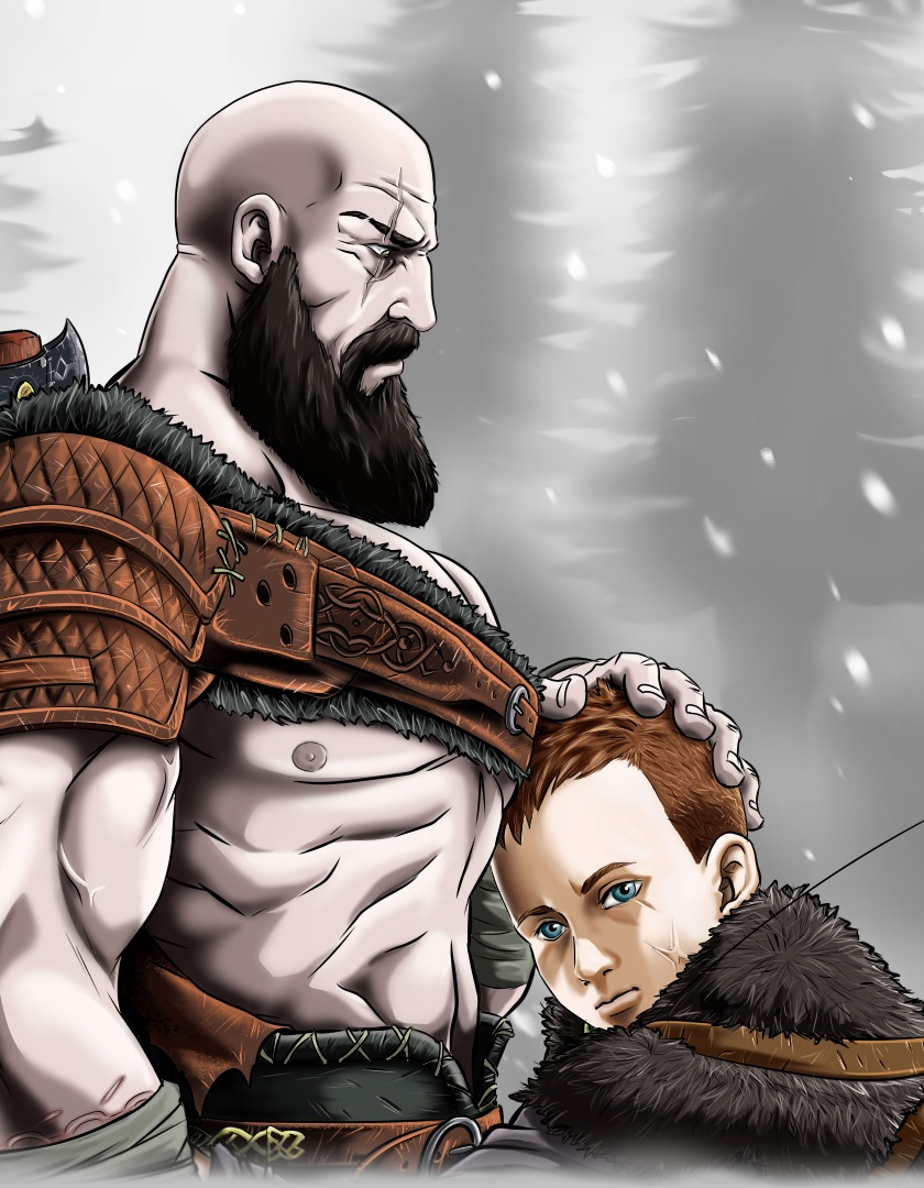 Kratos Wallpaper God Of War 4 - HD Wallpaper 