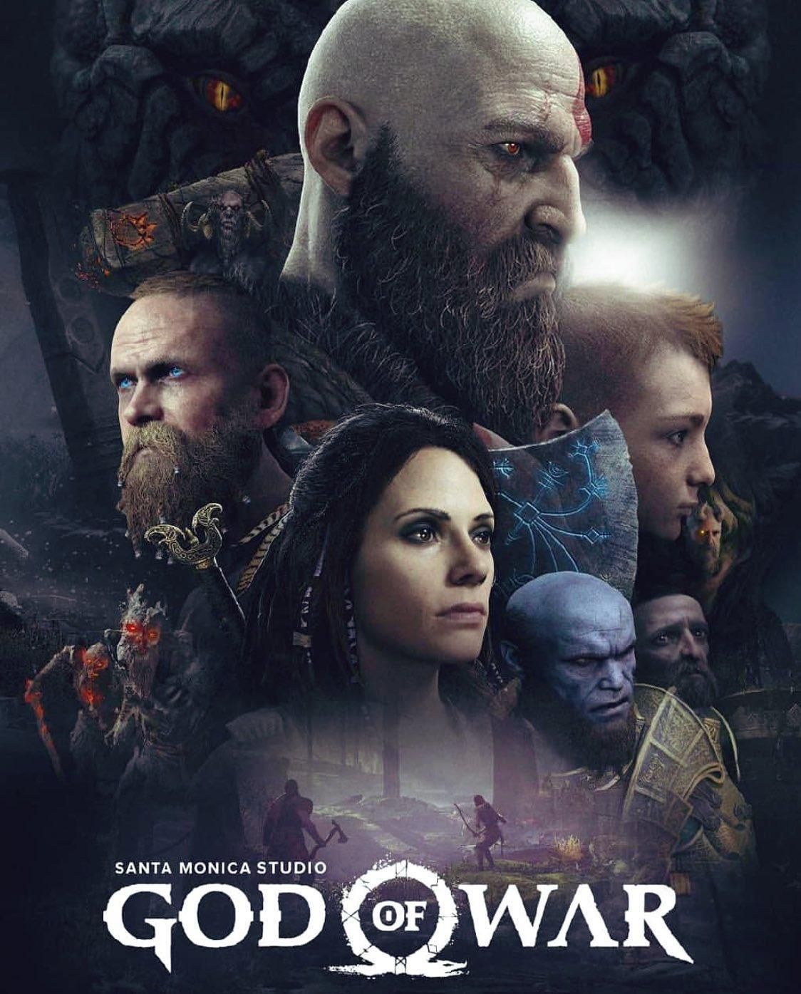 God Of War Fan Poster - HD Wallpaper 