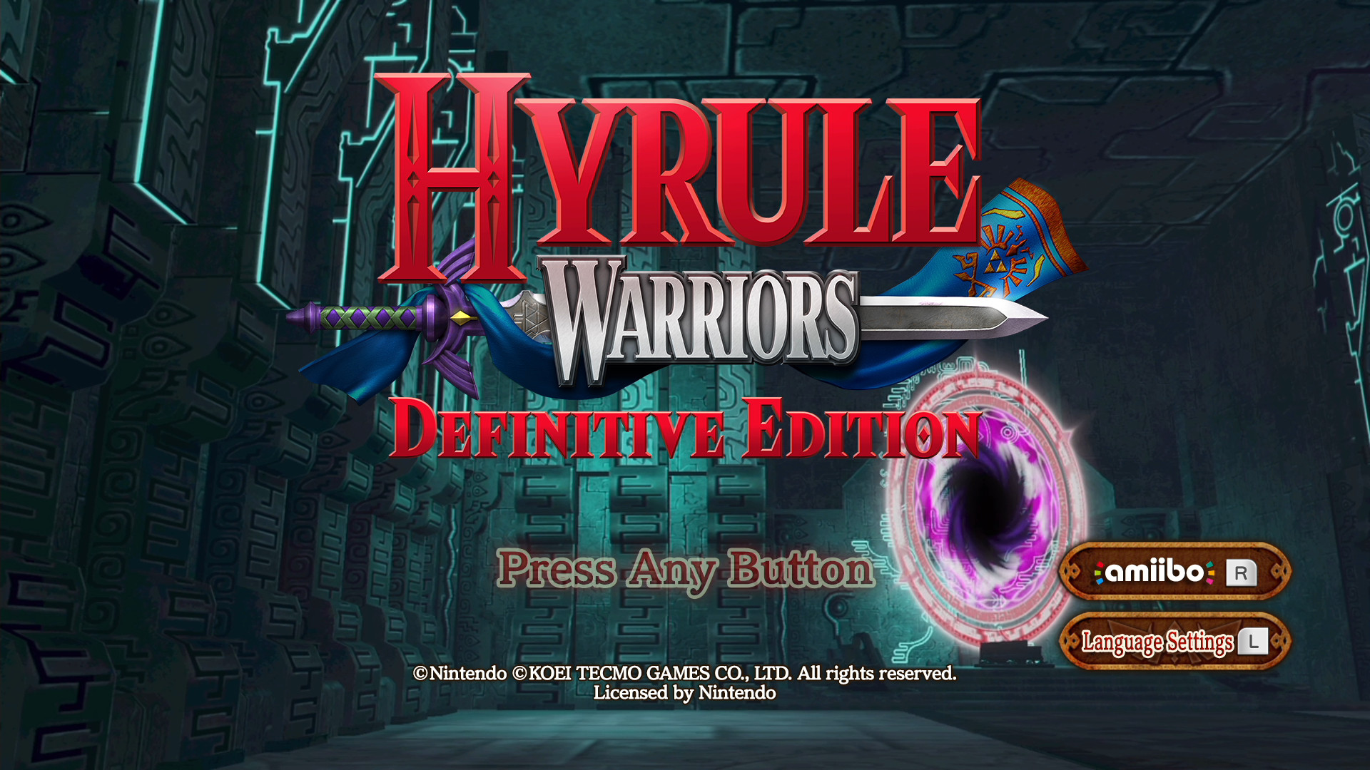 Hyrule Warriors Title Screen - HD Wallpaper 