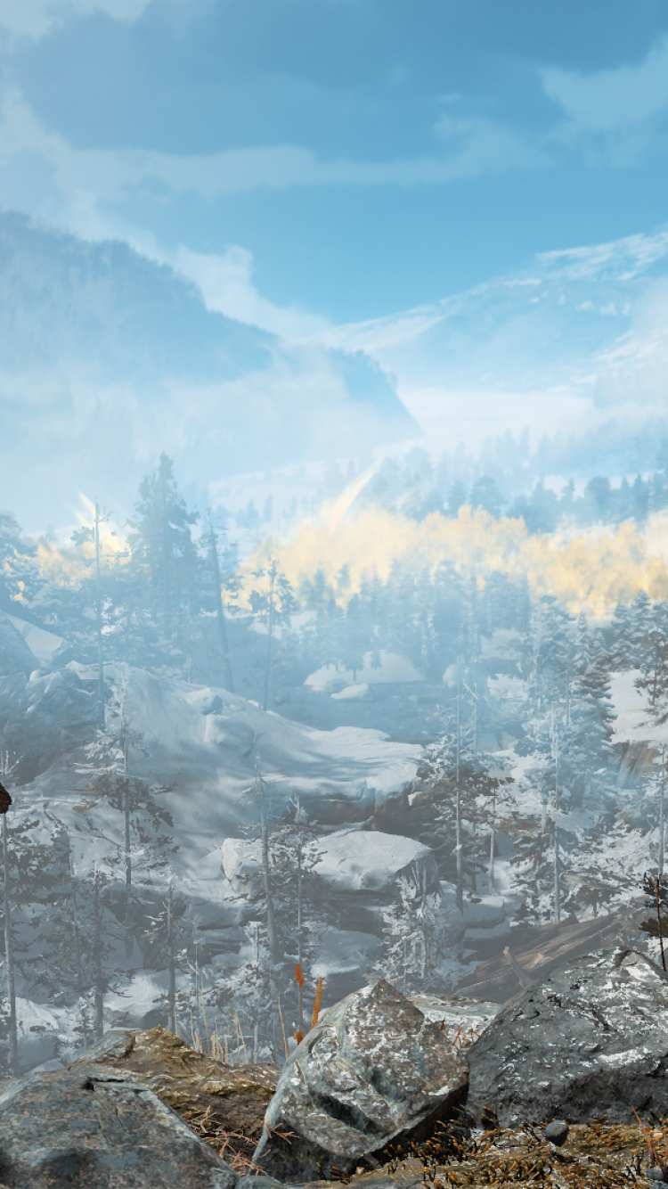 Kratos, God Of War 4, Landscape, Cliff - God Of War 4 Landscape - HD Wallpaper 