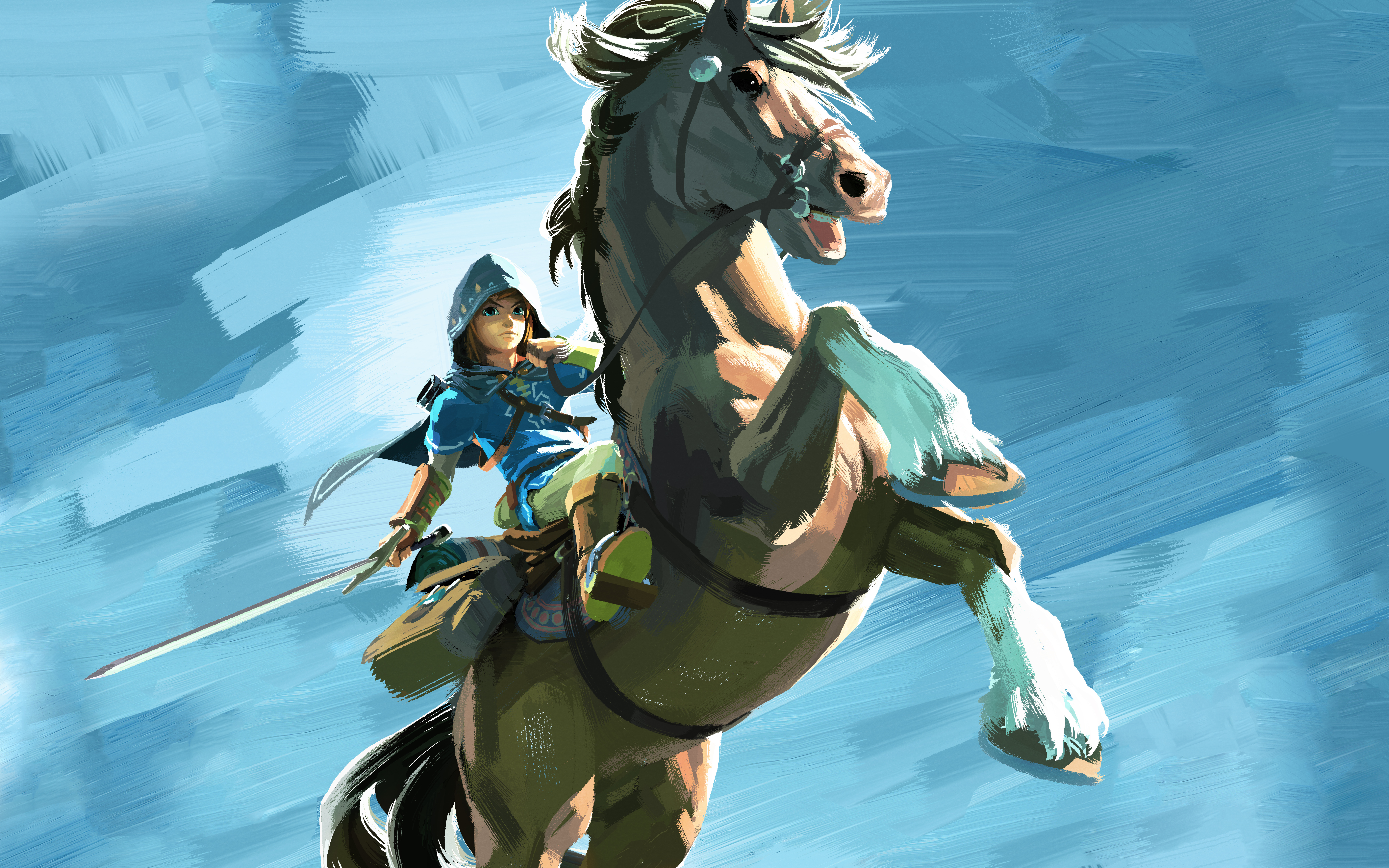Legend Of Zelda Breath Of The Wild Art - HD Wallpaper 