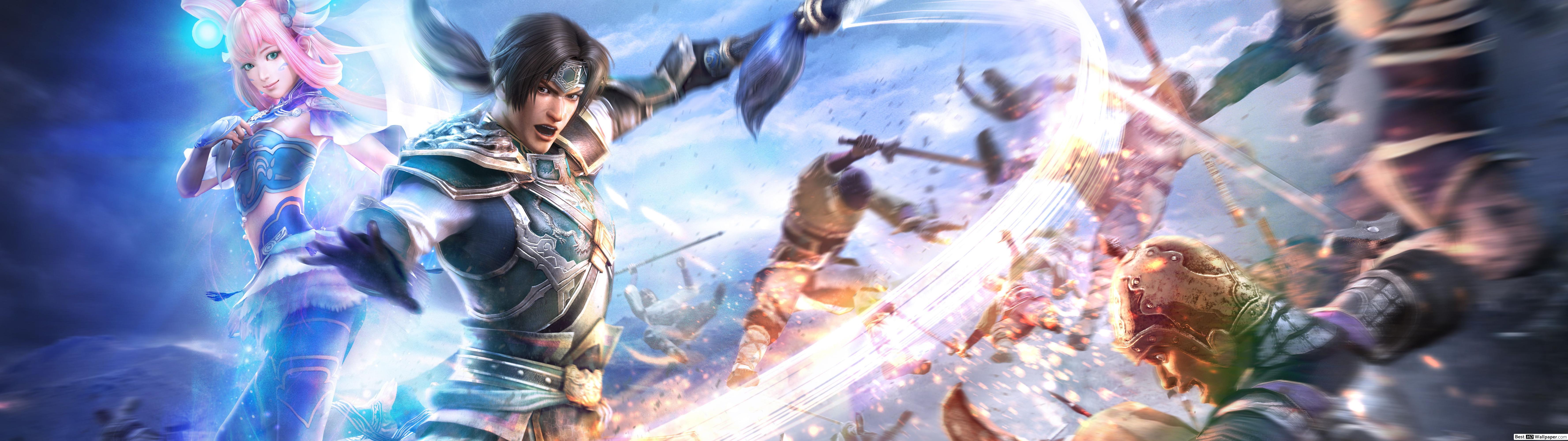 Dynasty Warrior Zhao Yun Vs Lu Bu - HD Wallpaper 