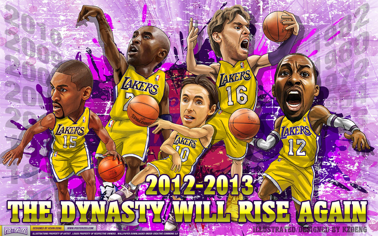 Los Angeles Lakers 2012 2013 Dynasty Wallpaper - Los Angeles Lakers Sucks - HD Wallpaper 