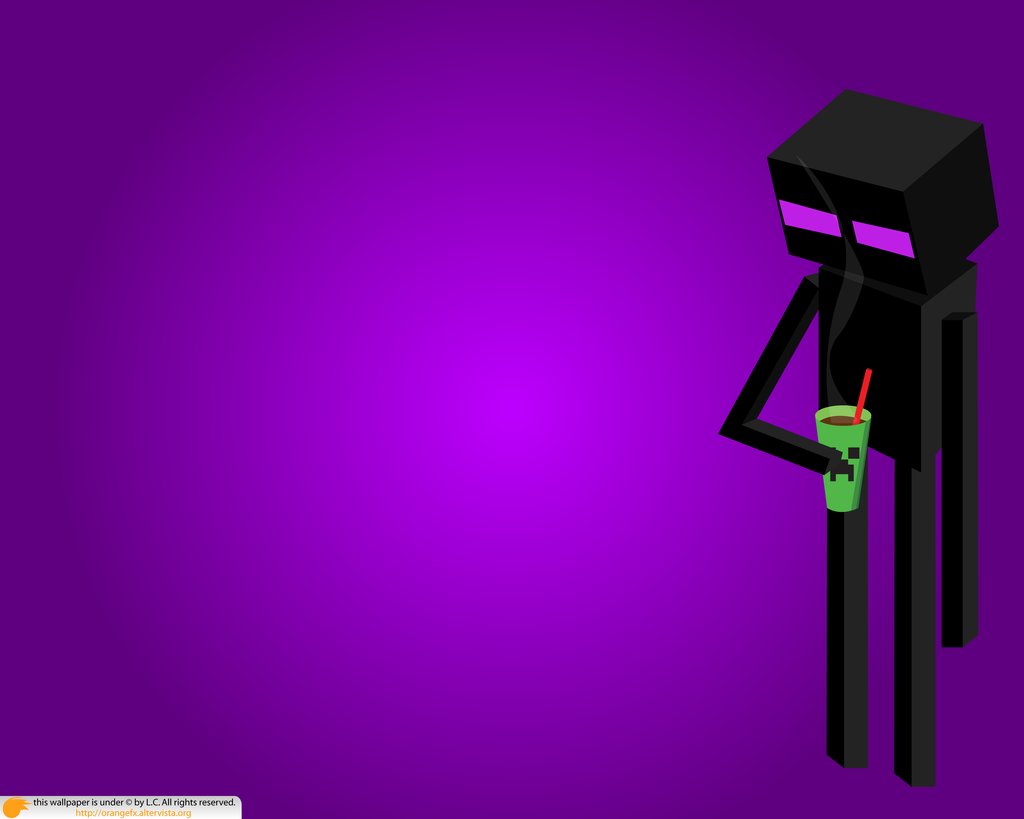 Minecraft Wallpaper Enderman - HD Wallpaper 