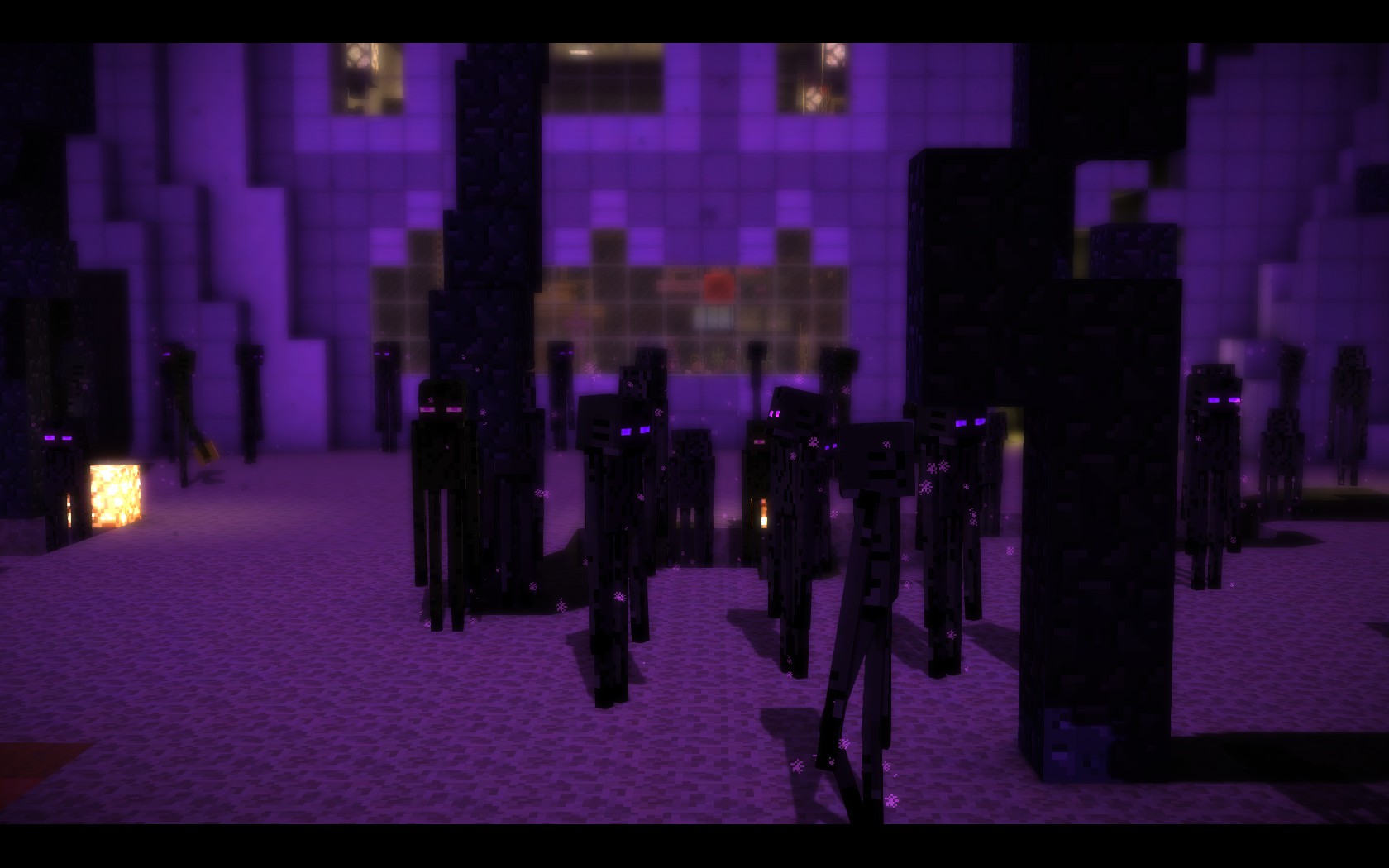 Minecraft Story Mode S1 Endermen - Enderman Minecraft Story Mode - HD Wallpaper 