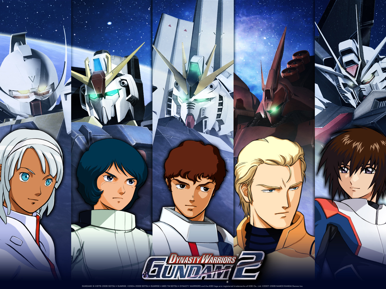 Pilots Vs Machines Standard Wallpaper - Gundam With 2 Pilot - HD Wallpaper 
