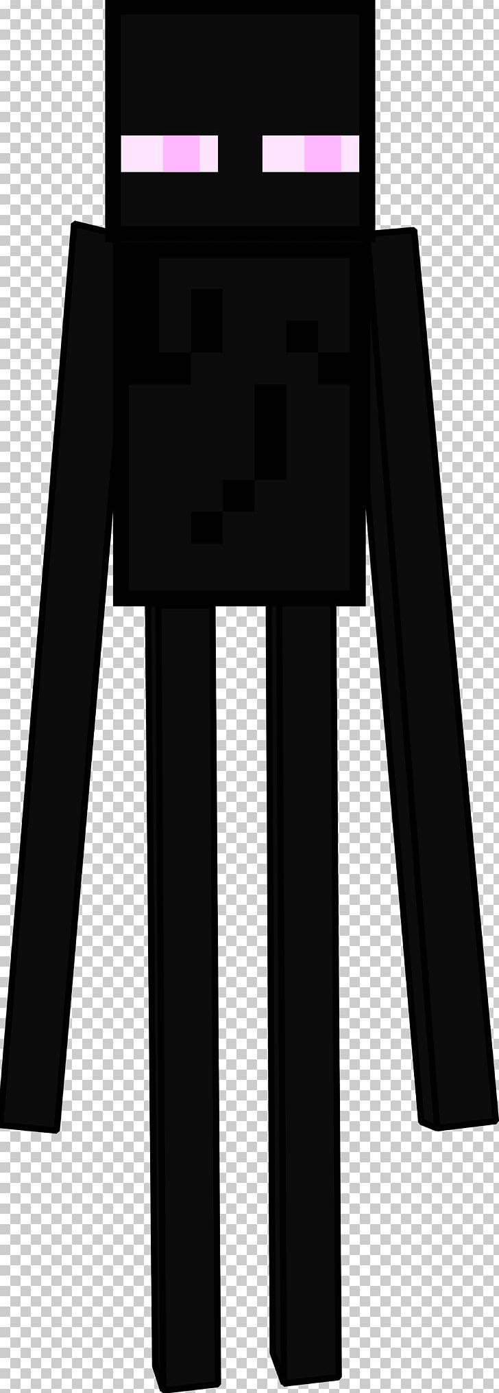 Minecraft Enderman Drawing Png, Clipart, Angle, Black, - Dibujos De Minecraft En Cuadrícula - HD Wallpaper 