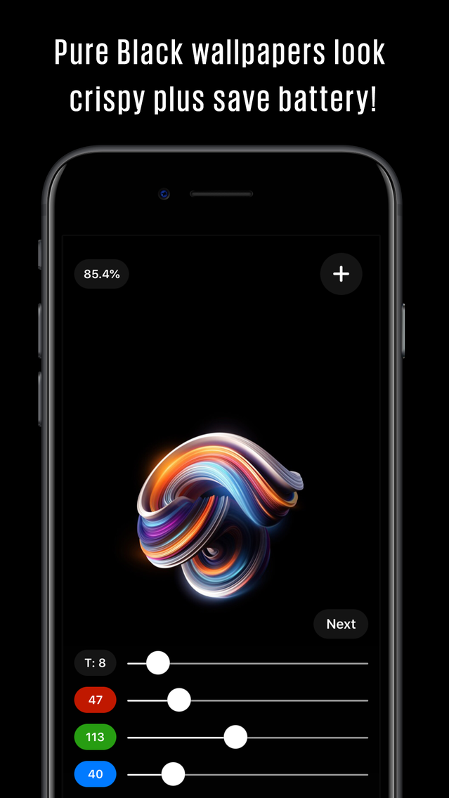 Oledify Pure Black Wallpapers - Mobile App - HD Wallpaper 