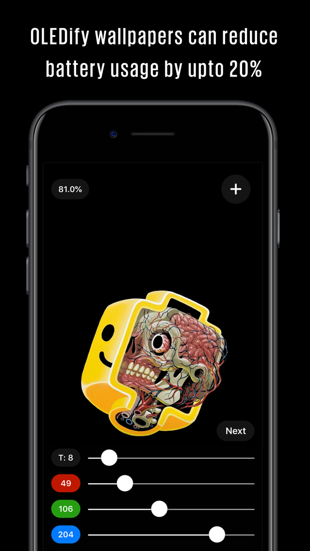 Oledify Pure Black Wallpapers - Mobile App - HD Wallpaper 