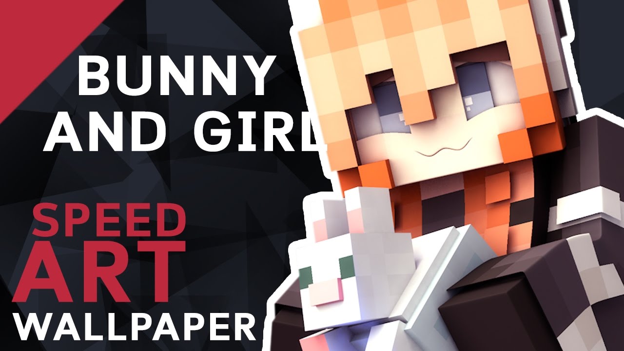 Minecraft Girl Speed Art - HD Wallpaper 
