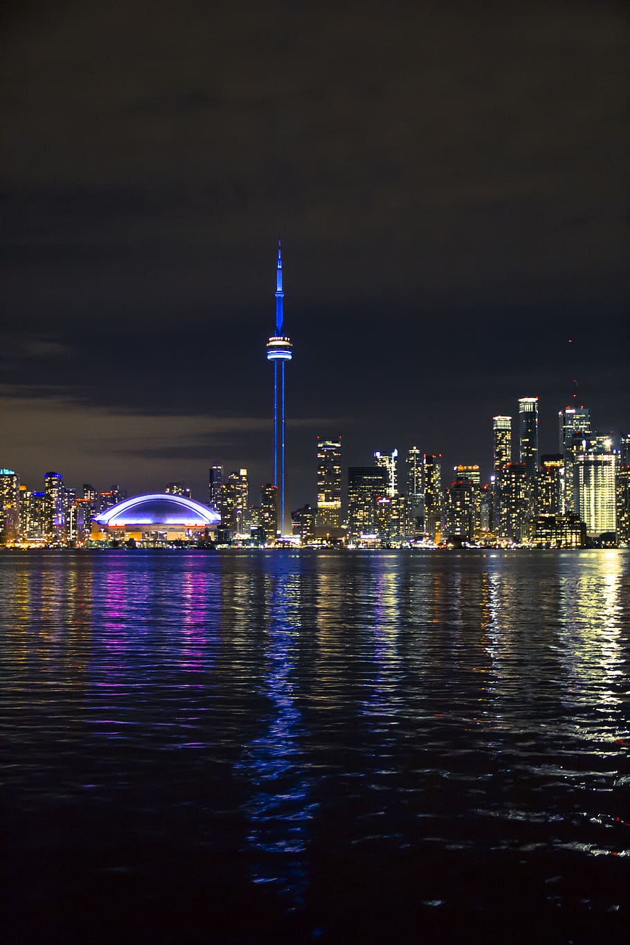 Toronto, Canada, Centre Island, City, Skyline, Lights, - Iphone 11 Pro Max Wallpaper Hd Toronto - HD Wallpaper 