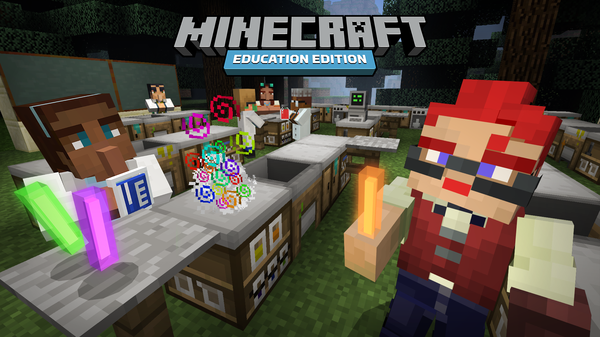 Minecraft Education Edition Chemistry Update - HD Wallpaper 
