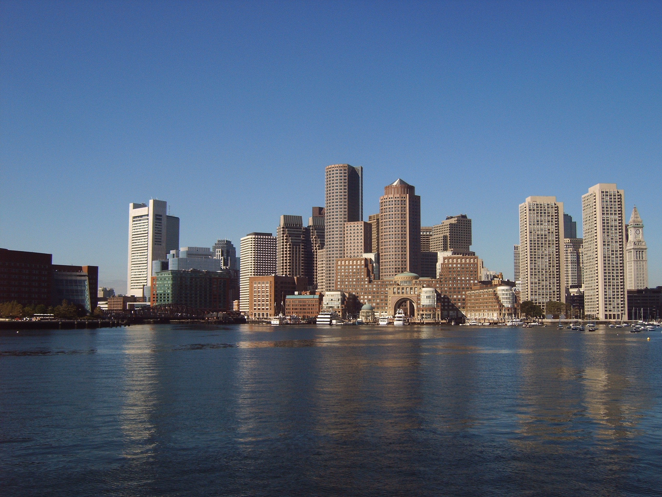Boston Harbor - HD Wallpaper 