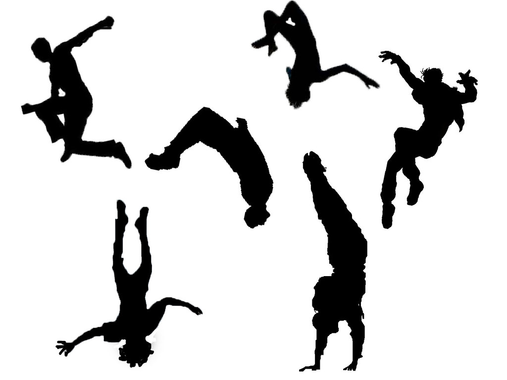 American Ninja Warrior Silhouette - HD Wallpaper 