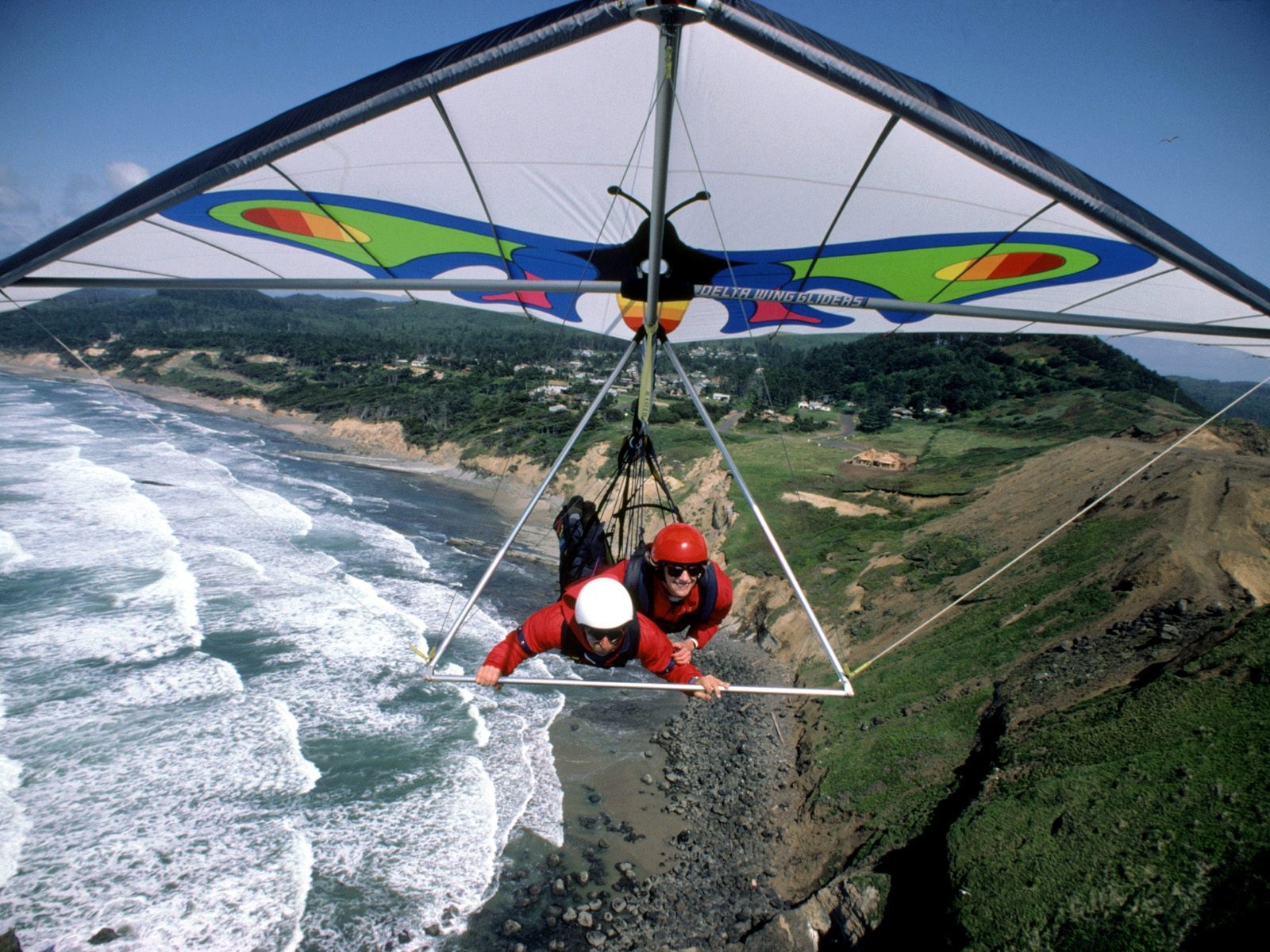 Hd Quality Wallpaper - Extreme Sports Hang Gliding - HD Wallpaper 