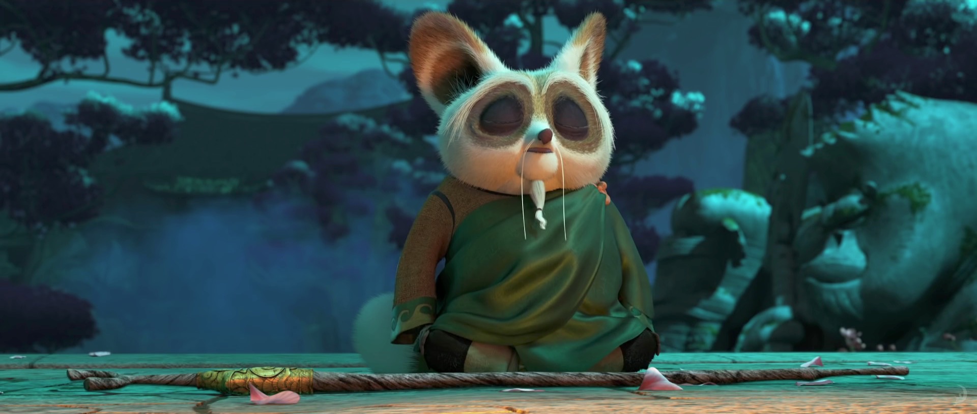 Kung Fu Panda Master Shifu Meditating - HD Wallpaper 