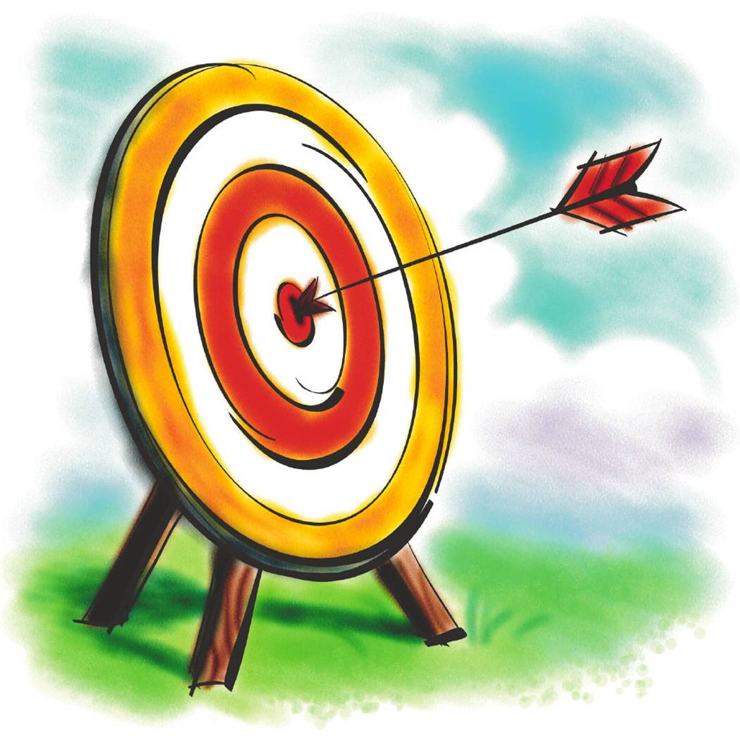 Archery 18147 Hd Wallpapers In Sports - Cartoon Arrow And Target -  1051x1054 Wallpaper 