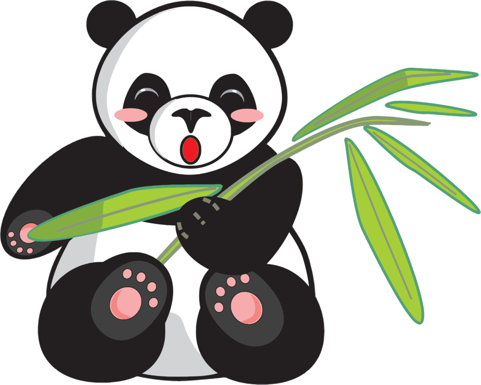 Drawing Pandas Unicorn - Clip Art Pictures Of Bamboo - HD Wallpaper 