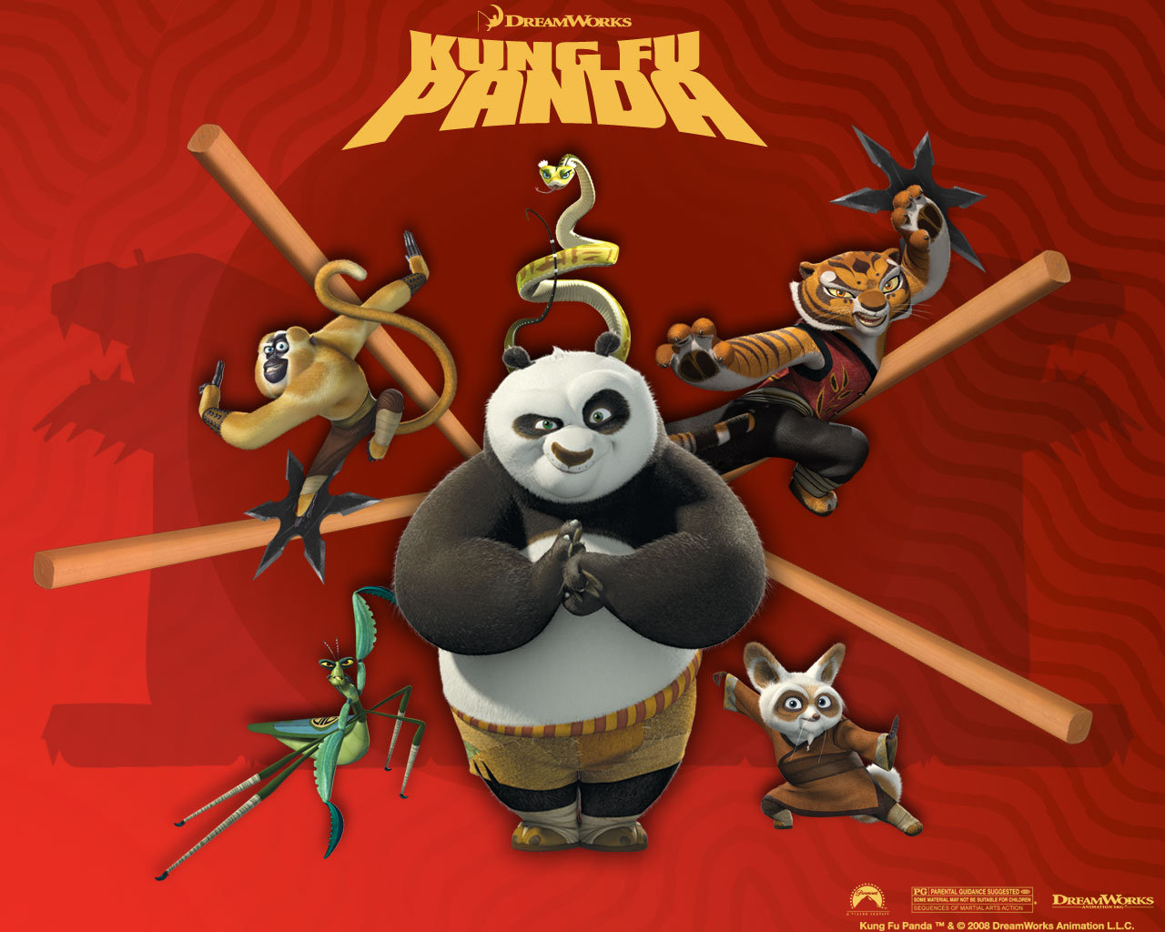 Kung Fu Panda - HD Wallpaper 