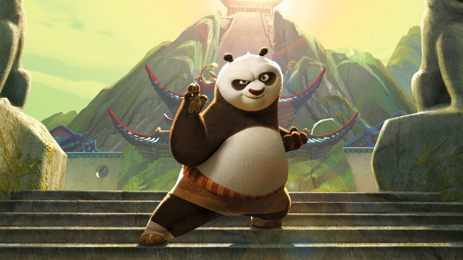 Kung Fu Panda Full Hd Wallpaper 
 Data-src /w/full/b/8/6/284069 - Kung Fu Panda All Hd - HD Wallpaper 