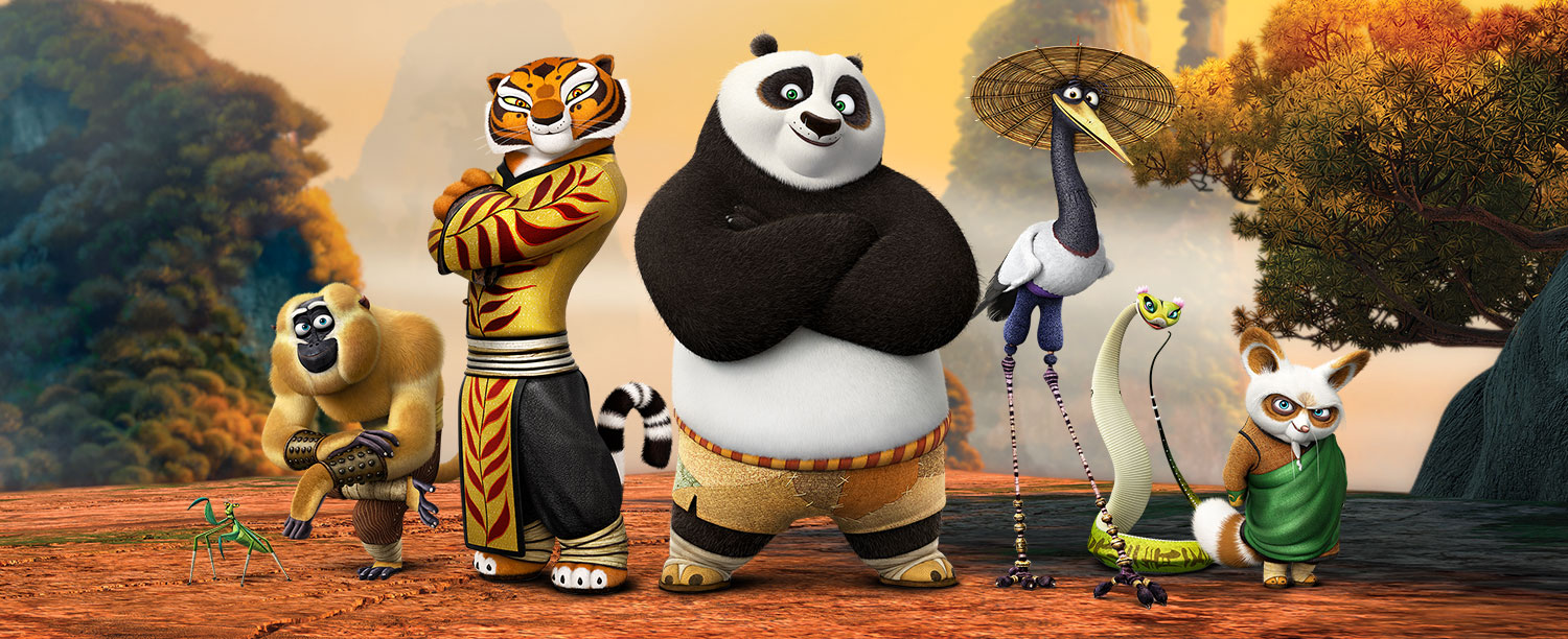 Kung Fu Panda Hd Wallpapers Backgrounds Wallpaper - Kung Fu Panda All - HD Wallpaper 