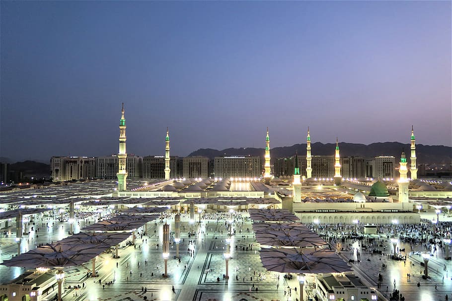 Masjid Nabawi, Medina, I Ve To Medina, City, Travel, - Hajj Madina - HD Wallpaper 