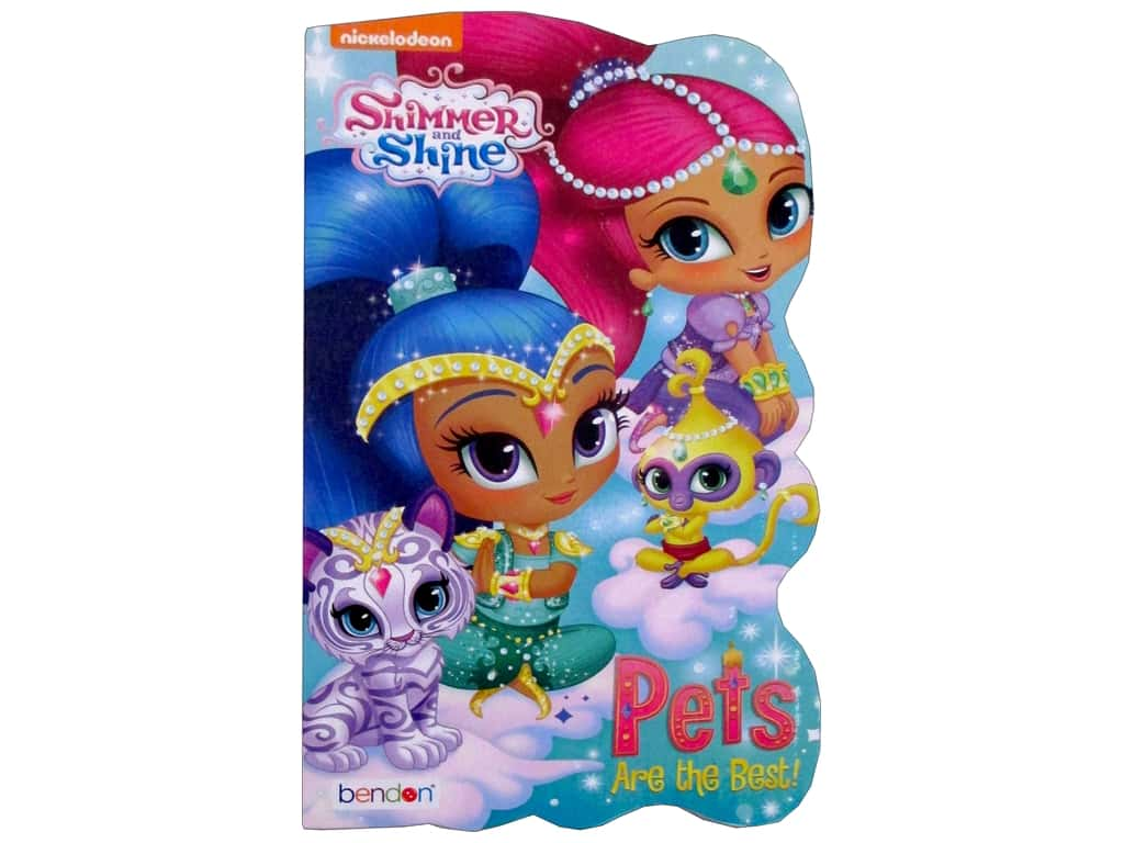 Bendon Shimmer & Shine Board Book - Shimmer And Shine Book Pets - HD Wallpaper 