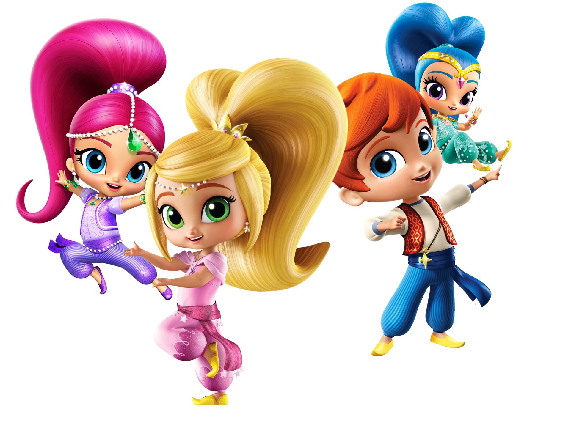 Shimmer And Shine Leah Genie - HD Wallpaper 