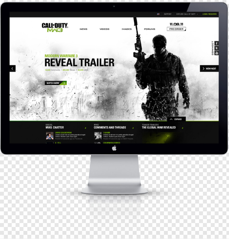 Call Of Duty Modern Warfare 3 Wallpaper Dibujo, Png - Duty Modern Warfare 3 - HD Wallpaper 