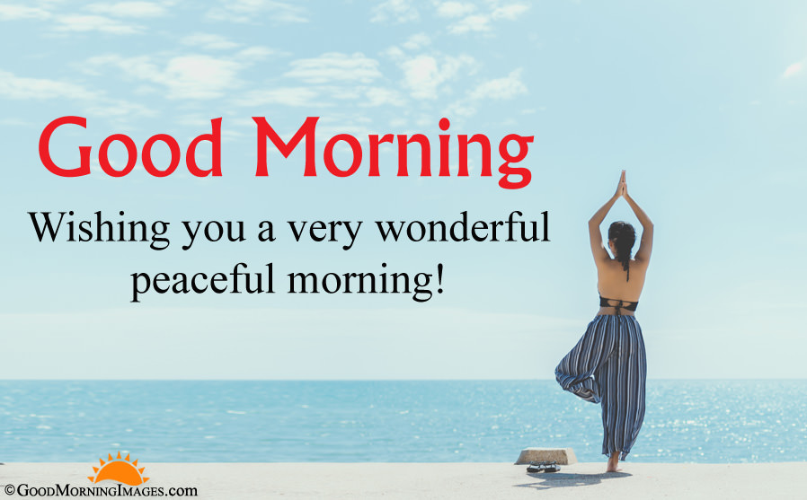 Peaceful Good Morning Wishes Greeting With Hd Wallpaper - Cartão De Nutricionista Esportiva - HD Wallpaper 