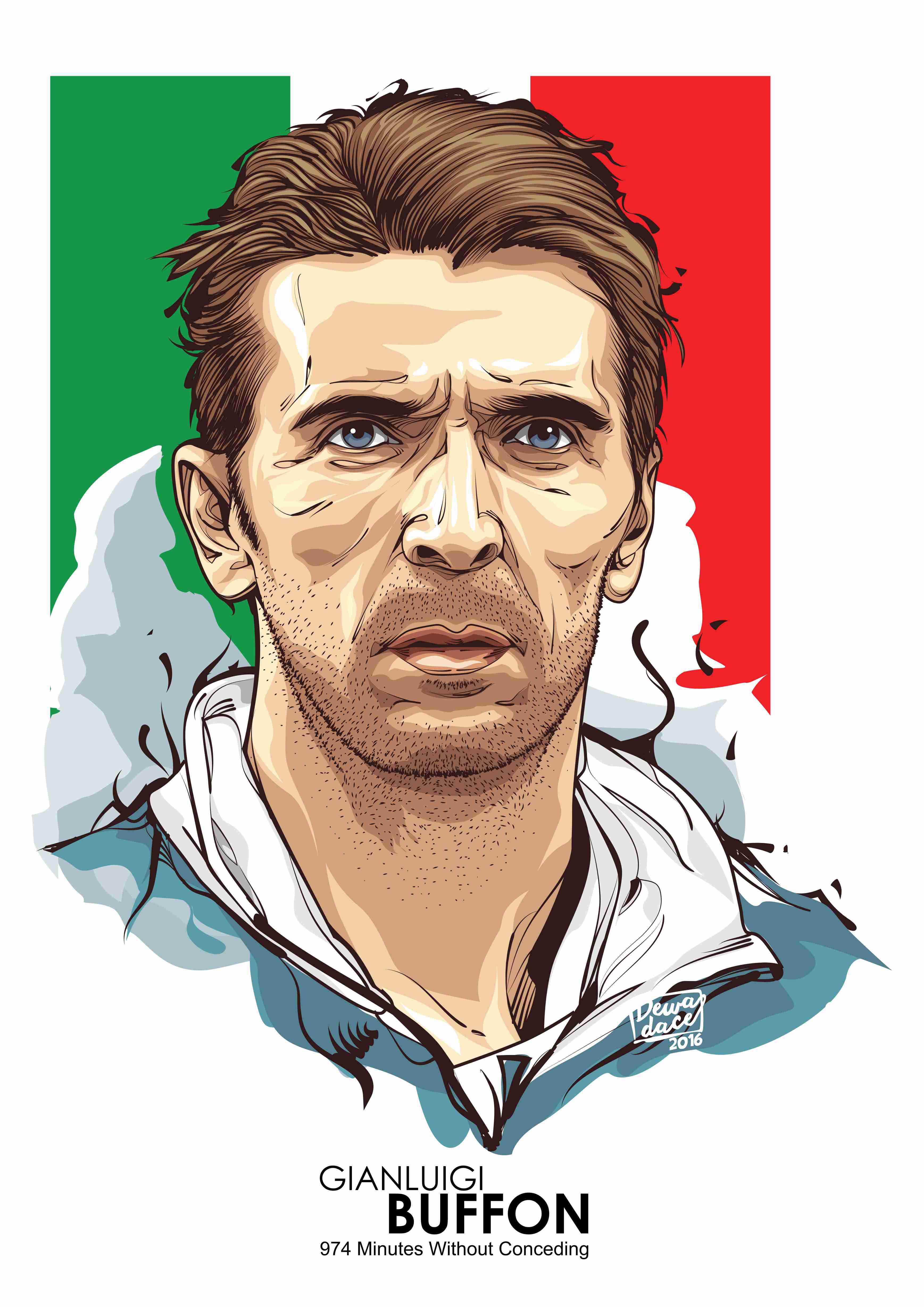 Draw Gianluigi Buffon - HD Wallpaper 