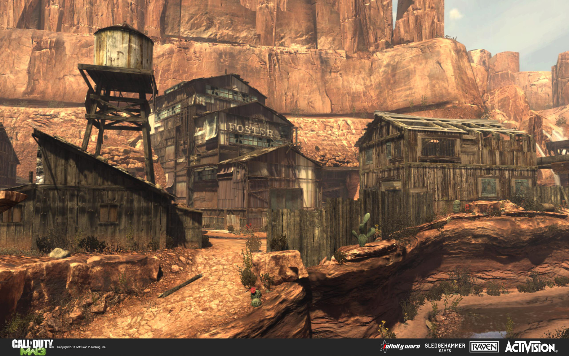 Cod Mw3 Gulch - HD Wallpaper 