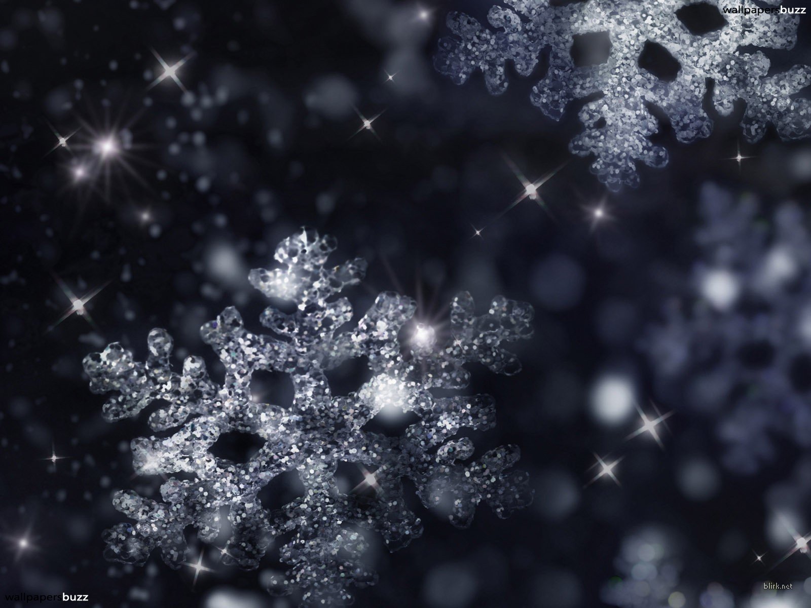 Snowflakes Wallpaper Hd - HD Wallpaper 