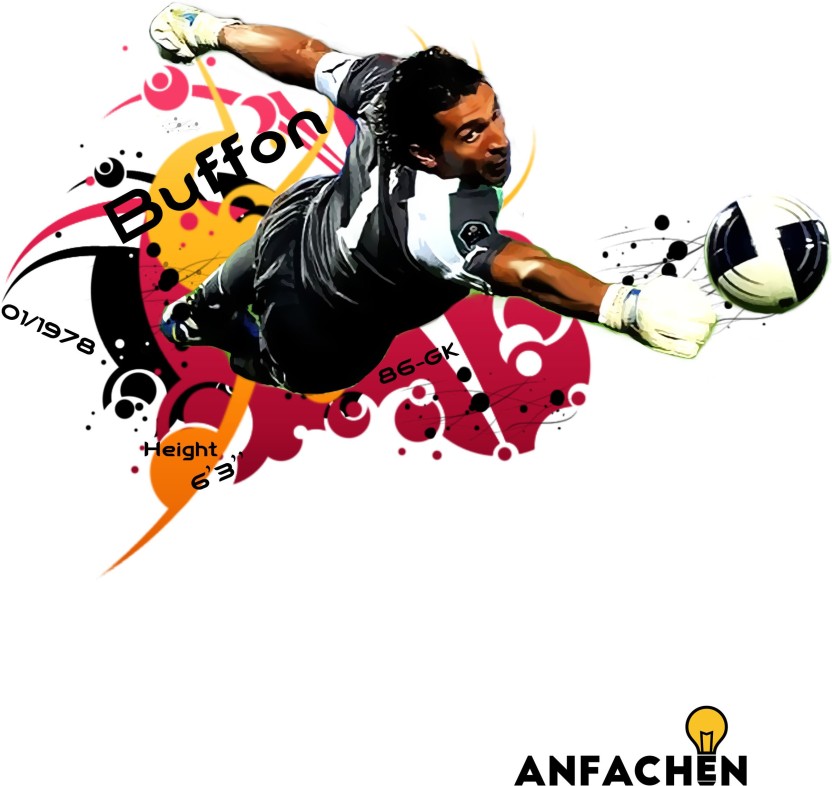 Pop Art Poster Gianluigi Buffon - HD Wallpaper 