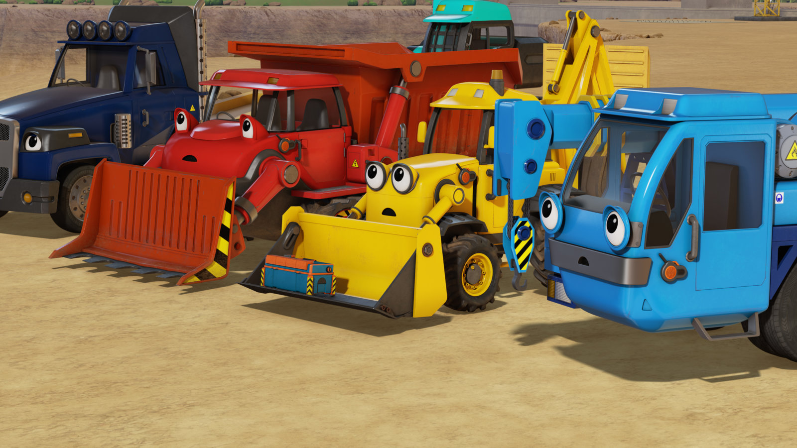 Bob The Builder Machines - HD Wallpaper 