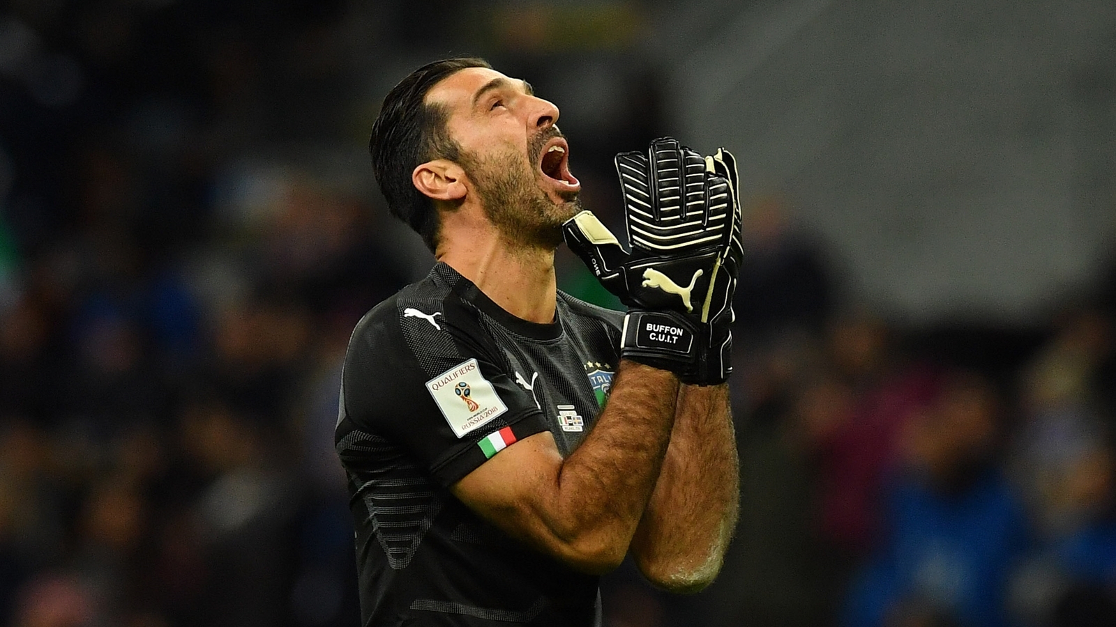 Buffon Italy Last Match - HD Wallpaper 
