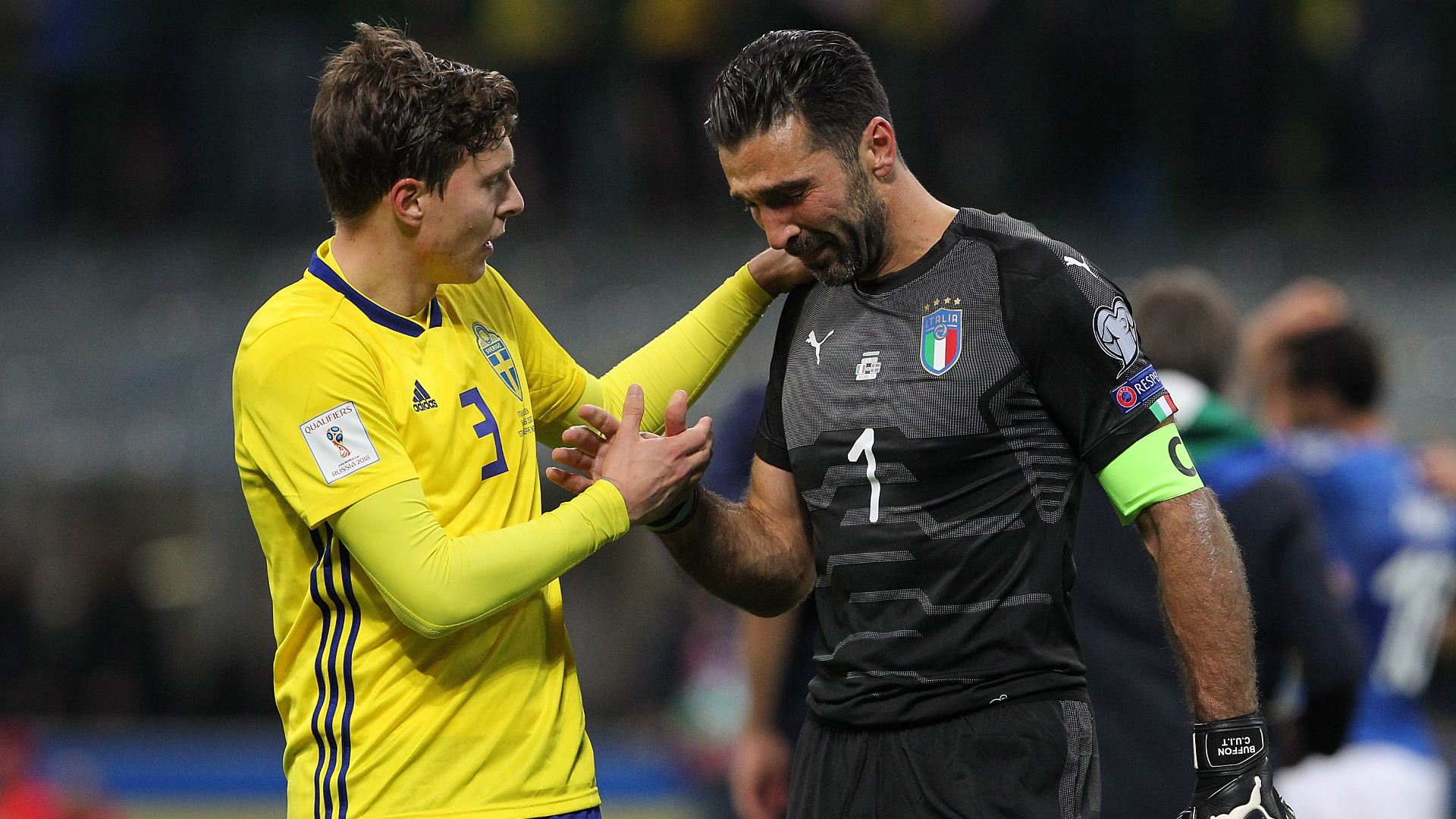 Gianluigi Buffon Crying World Cup - HD Wallpaper 