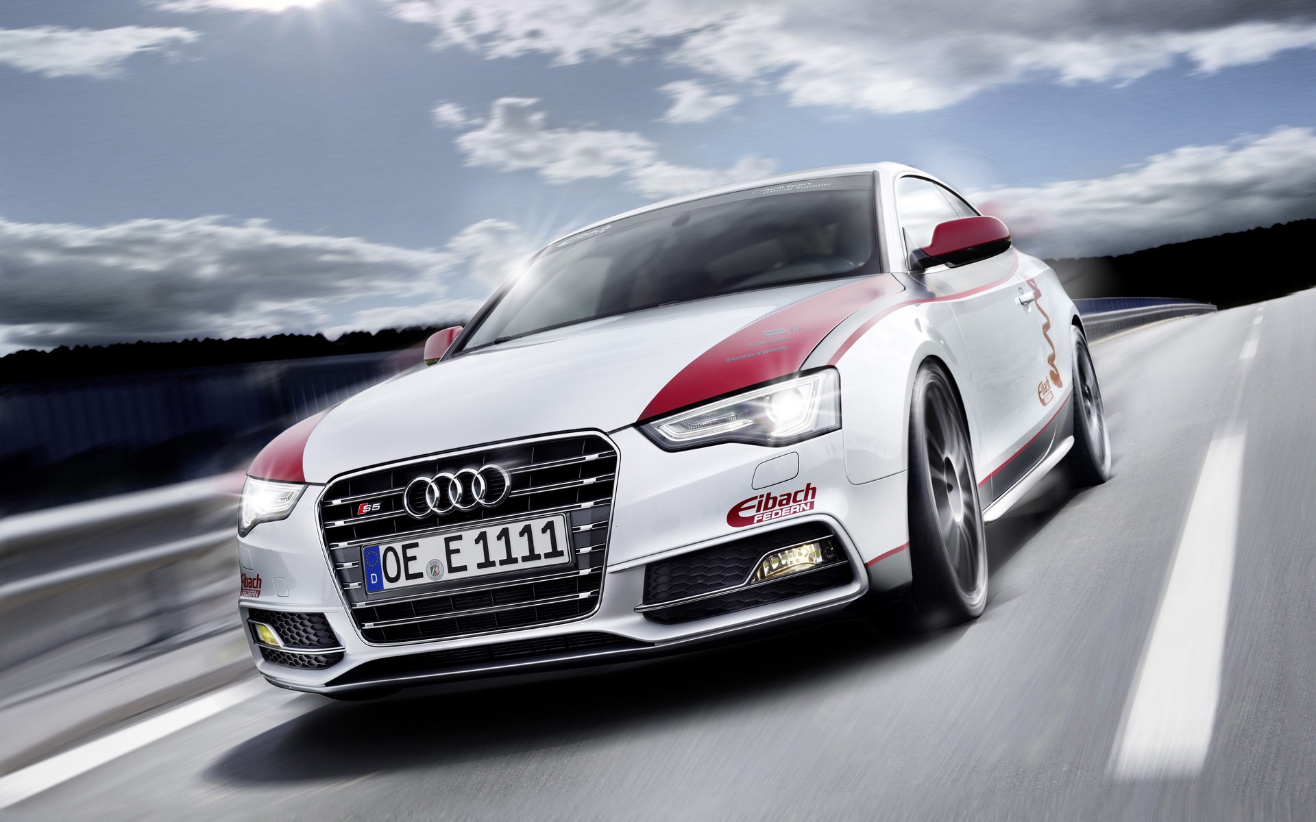2012 Audi S5 - Audi Eibach - HD Wallpaper 