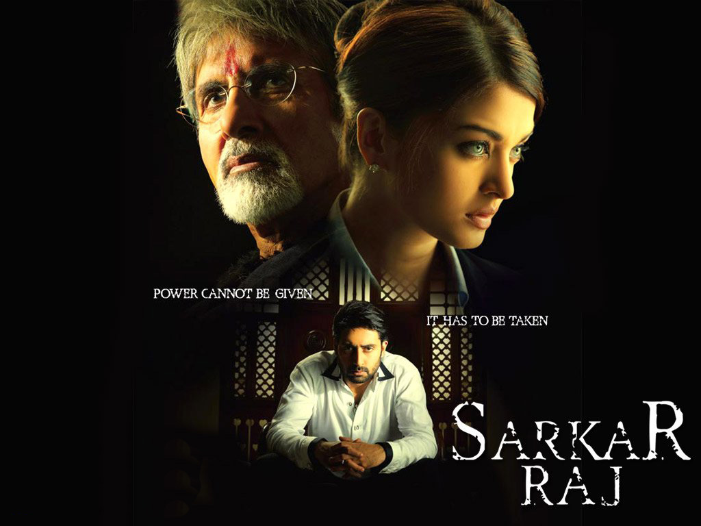 Amitabh Abhishek And Aishwarya In Sarkar Raj Movie - Sarkar Raj Movie Poster - HD Wallpaper 