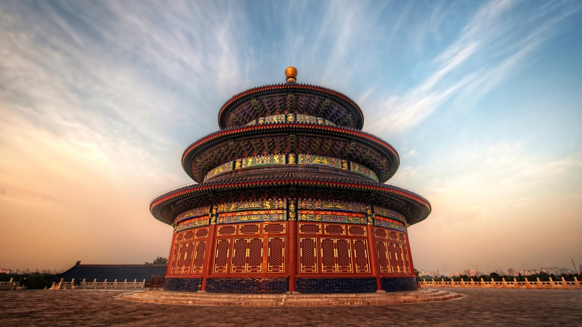 Temple Of Heaven - HD Wallpaper 