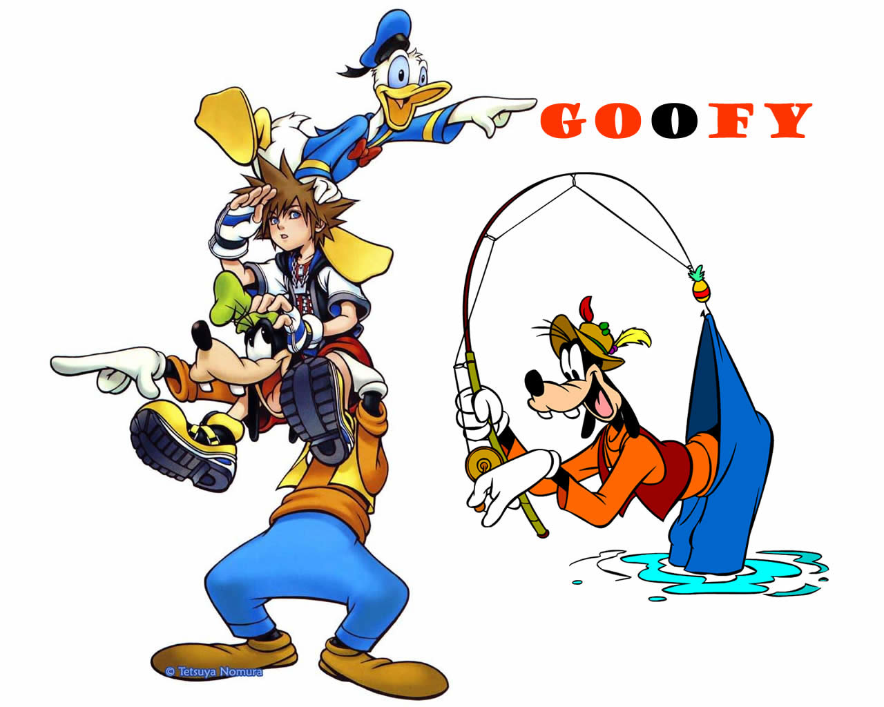 Download Hd Goofy Desktop Wallpaper Id - Donald Kingdom Hearts 2 - HD Wallpaper 