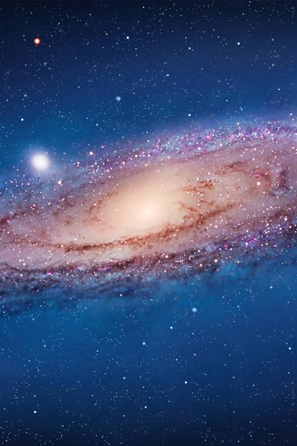 23 Galaxy Space Iphone 4s Wallpaper600 900 - Andromeda Galaxy Wallpaper Phone - HD Wallpaper 