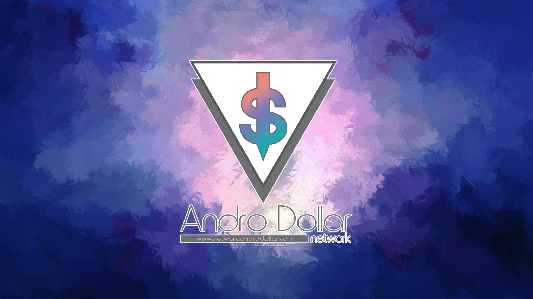 Andro Dollar Wallpaper - Blue Sky Digital Painting - HD Wallpaper 