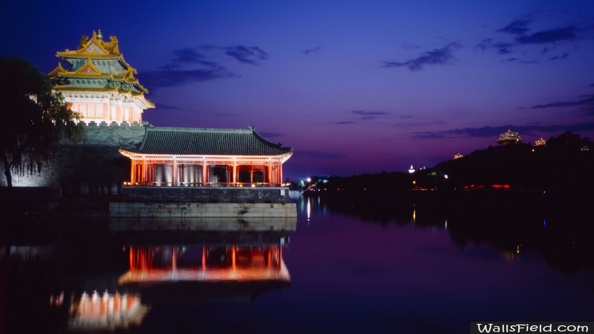 Beijing Night Wallpaper Hd - HD Wallpaper 
