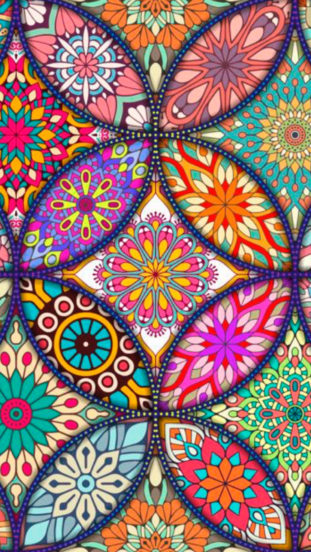 Diamond Painting Mandala - HD Wallpaper 