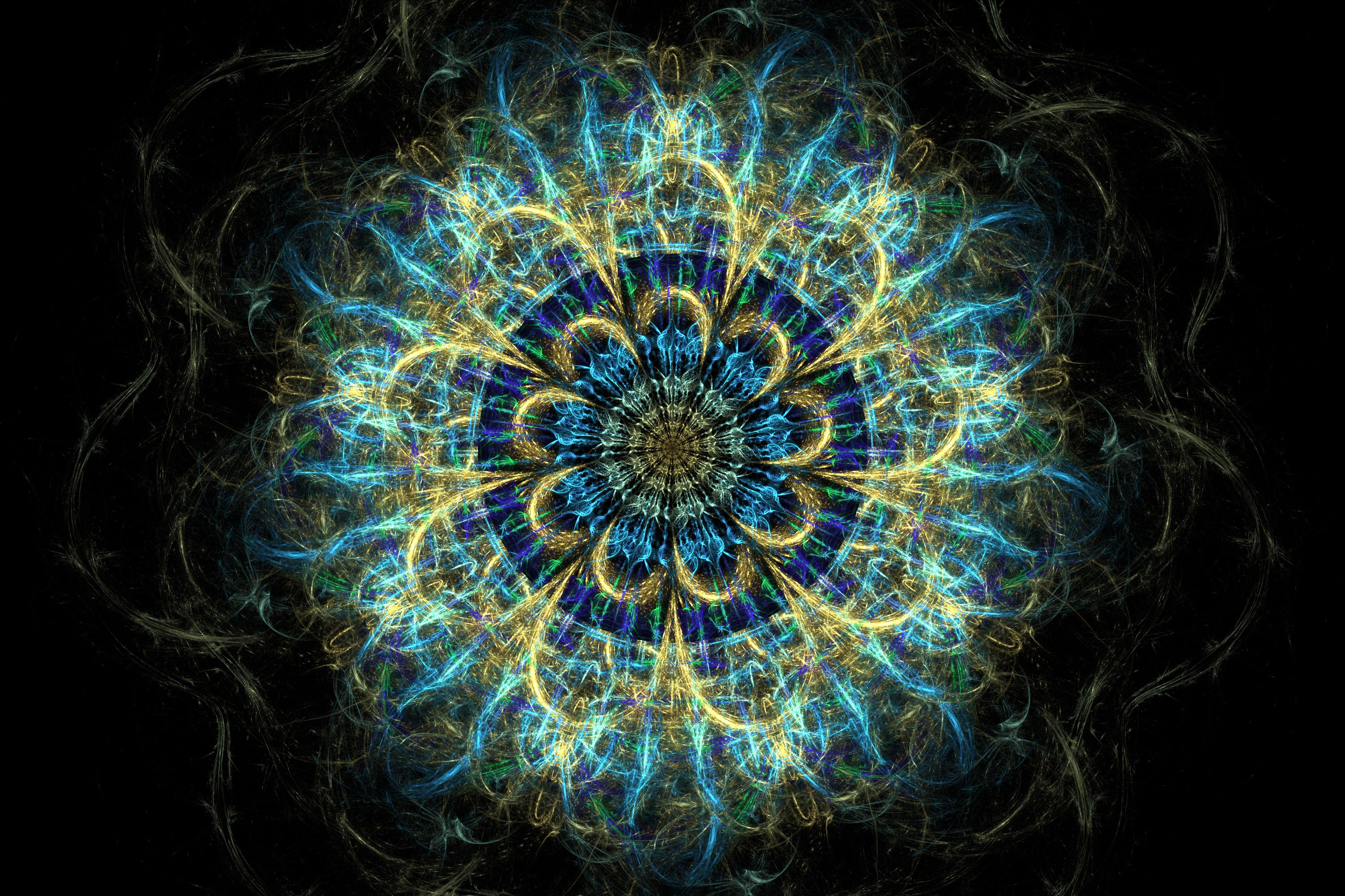 Mandala, Pattern, Fractal, Tangled, Abstraction - Hd Mandala - HD Wallpaper 